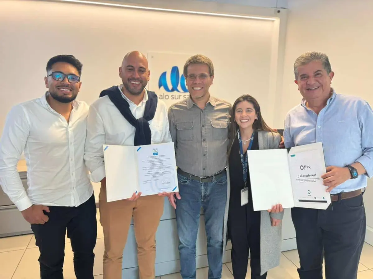 ALO Sur: pioneer in road sustainability with Gold Zero Waste certification